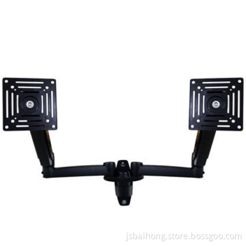 Dual Wall-mounted LCD Mount, Weighs of 13.6kg/30lbs Each Display